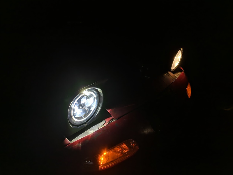 Illustration for article titled $200 Miata, now with drugged out eyes